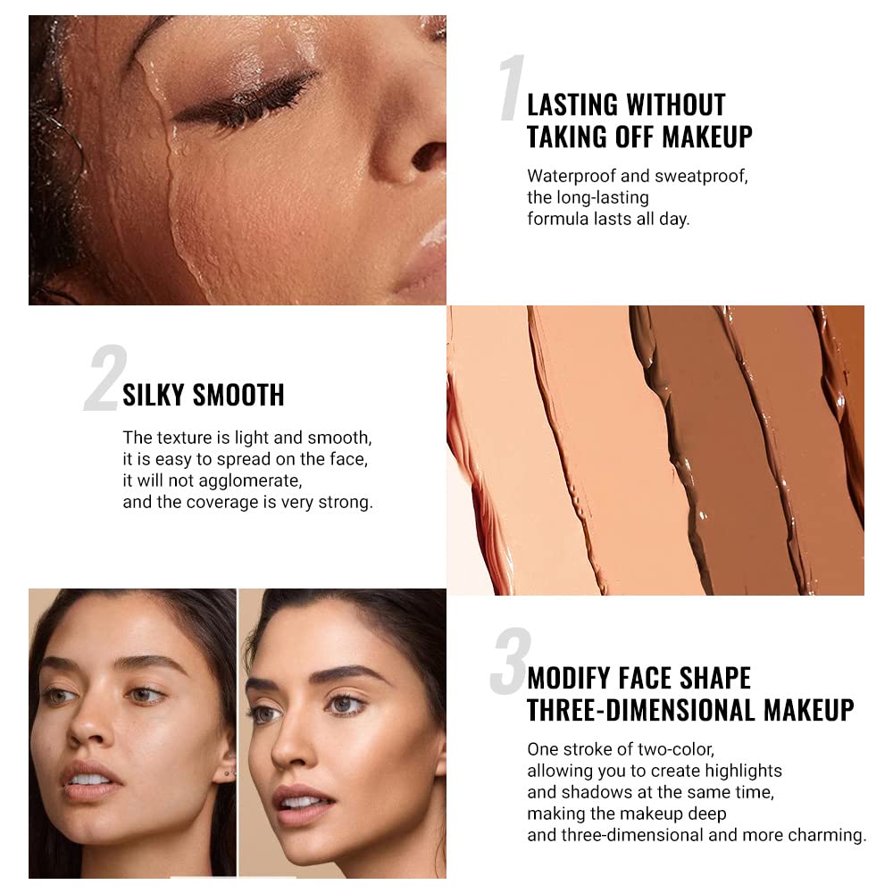 Product packaging of the Lilbitty Evpct 4 Colors makeup set variant 01 and 03