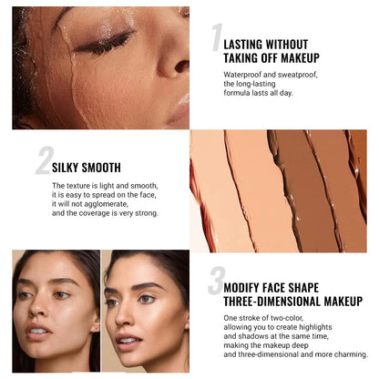 Product packaging of the Lilbitty Evpct 4 Colors makeup set variant 01 and 03