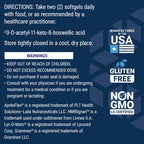 Close up of the authentic USA imported Life Extension Ultra Prostate Formula packaging details.