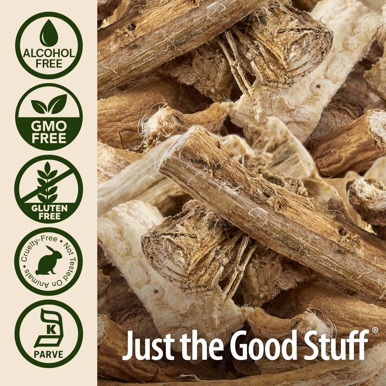 Nature's Answer brand marshmallow root packaging