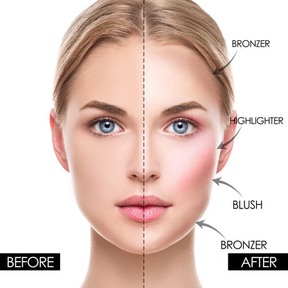 FOCALLURE face sculpting and highlighting makeup kit packaging for shade number 09