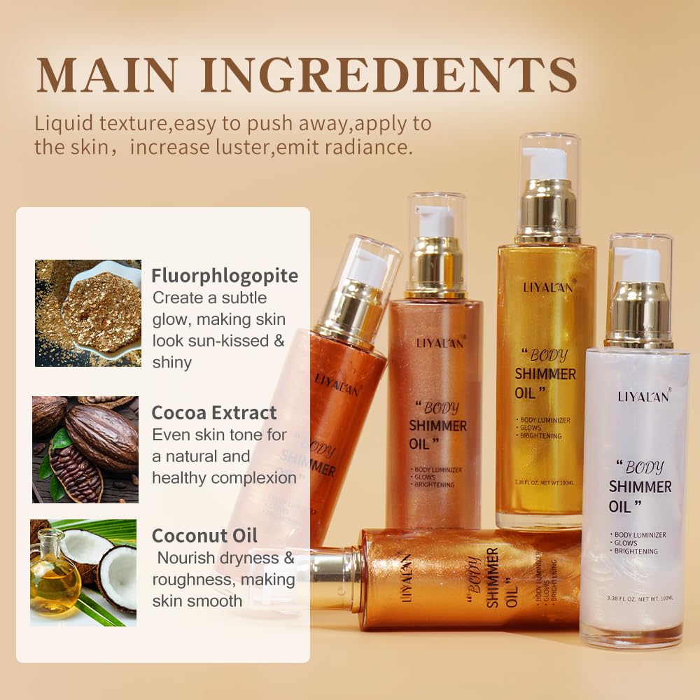 LIYALAN sun-kissed liquid luminizer being blended into skin for an everyday makeup look