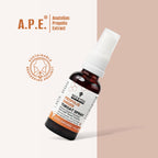 Bee And You 1 fluid ounce soothing throat spray nozzle display for easy application