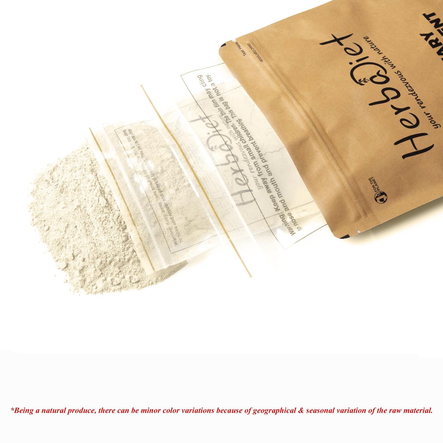 Herbadiet pure wild organic Shatavari root powder 227 grams nutrition label