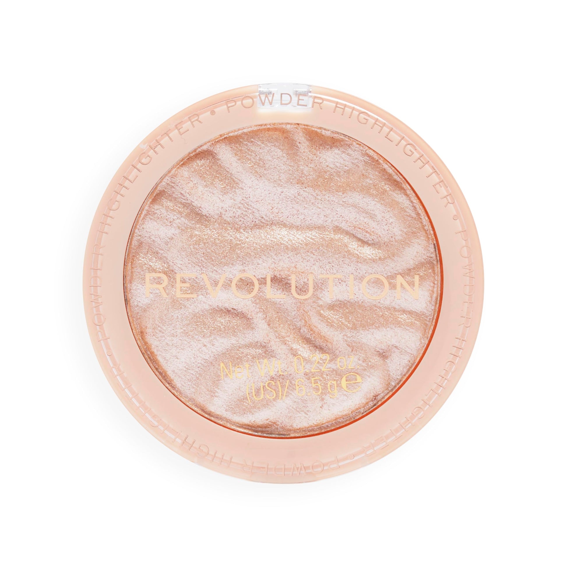 Product shot of the imported Revolution Beauty Dare to Divulge radiant shimmer highlighter