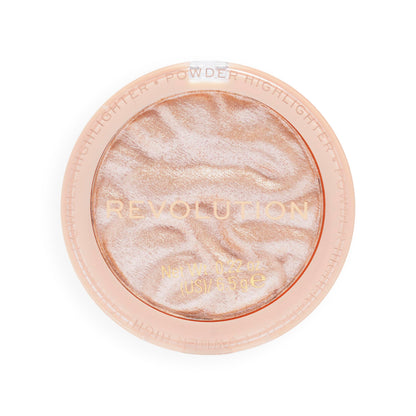Product shot of the imported Revolution Beauty Dare to Divulge radiant shimmer highlighter