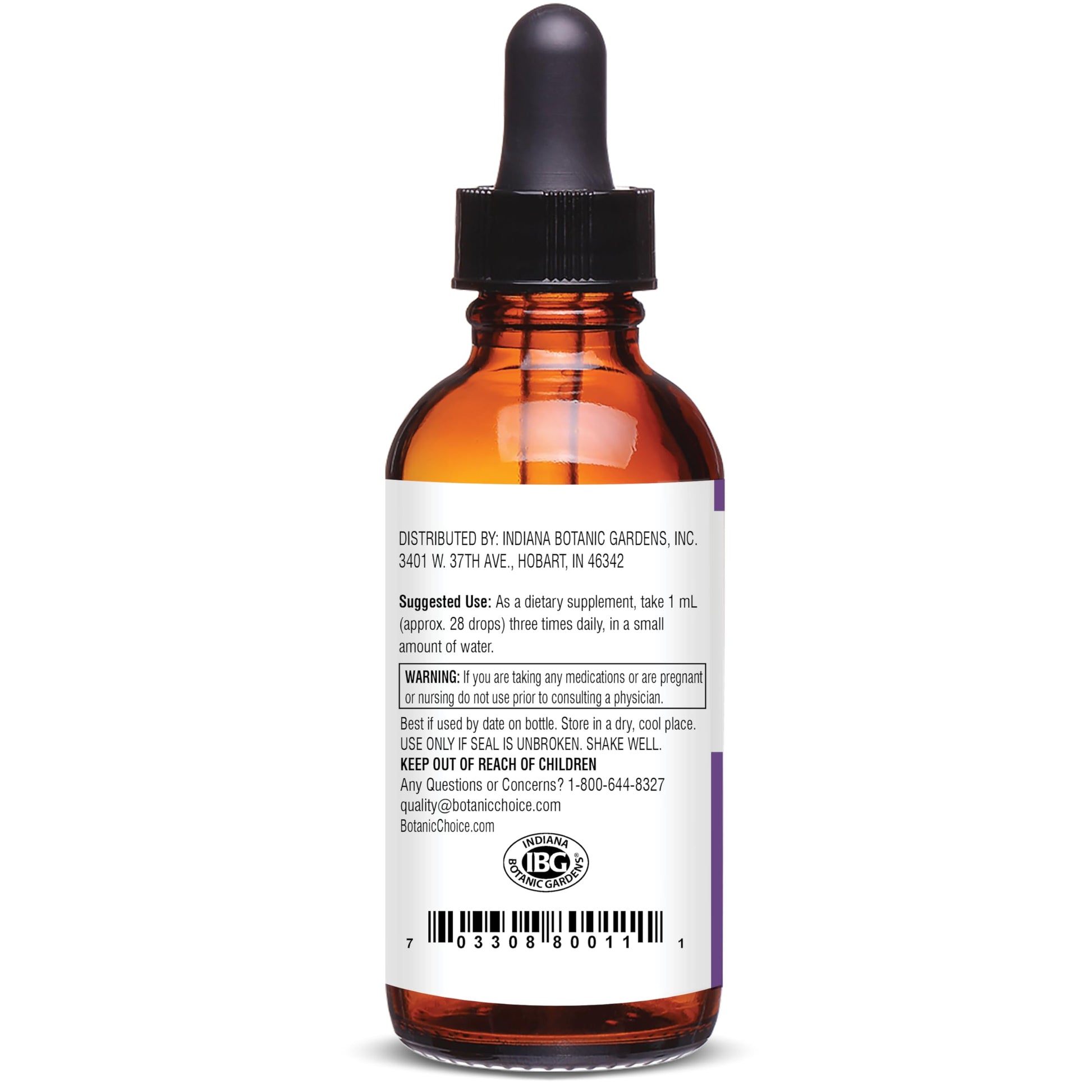 Alcohol-free marshmallow root supplement packaging