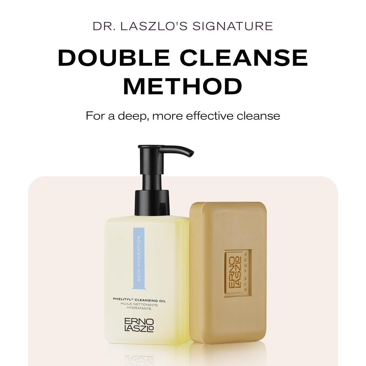 Erno Laszlo skincare product ingredients label view
