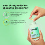 Wholier plant based ginger and peppermint herbal oils premium glass packaging