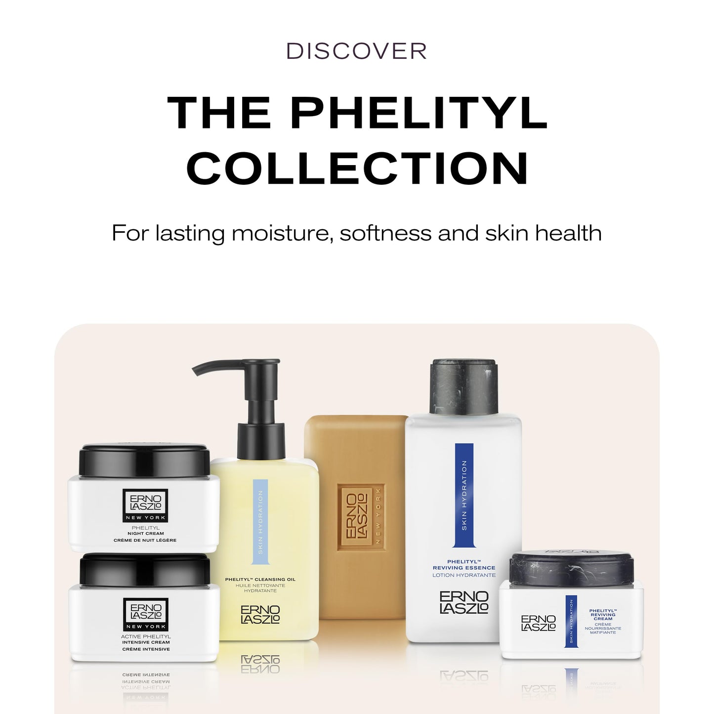 Erno Laszlo luxury skincare hydrating cleanser bar for sensitive skin