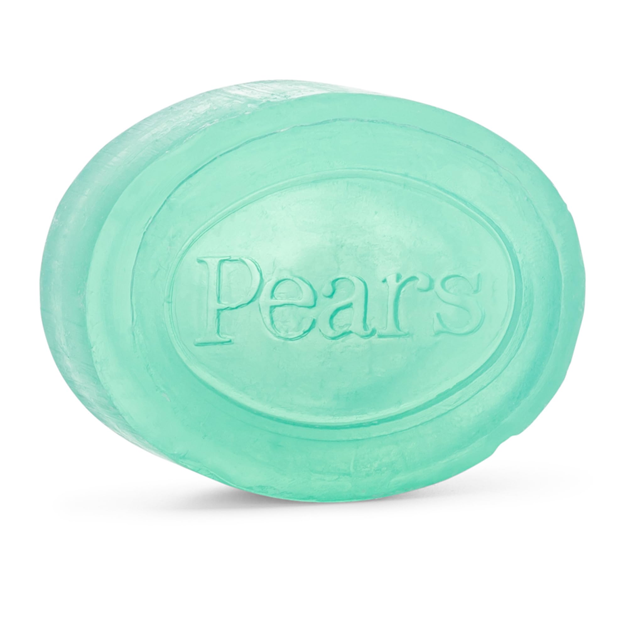 Transparent green Pears soap bars for radiant skin