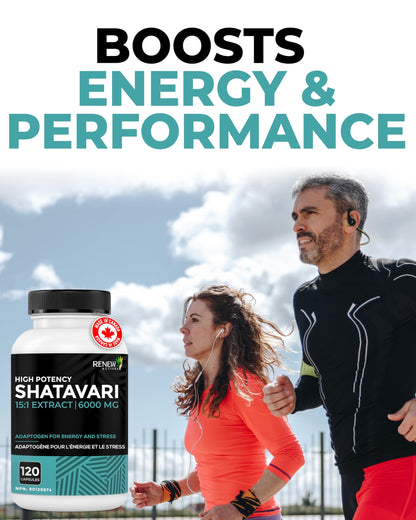 Renew Actives organic vegan dietary supplement showing 120 capsule count.