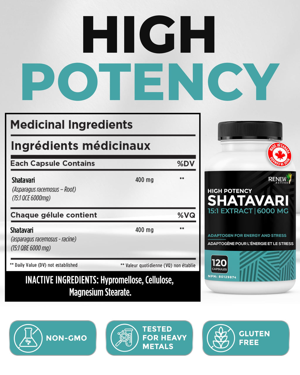 Gluten-free wellness vitamins showing supplement facts and ingredient list.