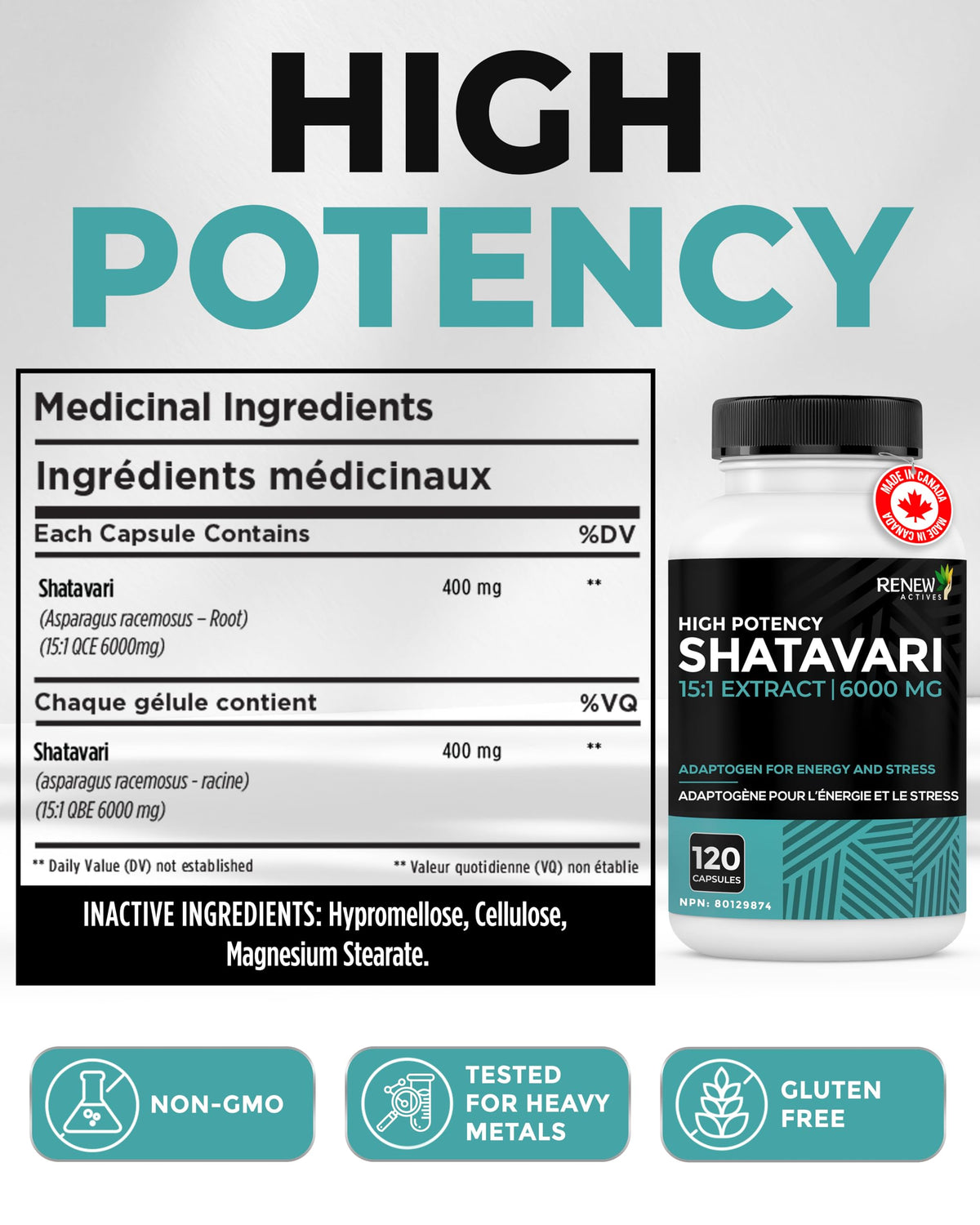 Gluten-free wellness vitamins showing supplement facts and ingredient list.