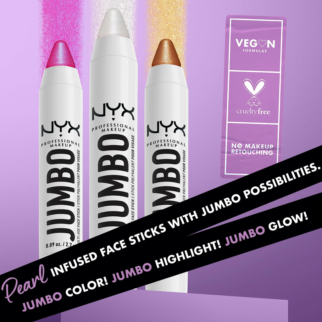 Nyx Professional Makeup Jumbo Multi-Use Face Highlighter Stick lifestyle application
