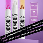 Nyx Professional Makeup Jumbo Multi-Use Face Highlighter Stick lifestyle application