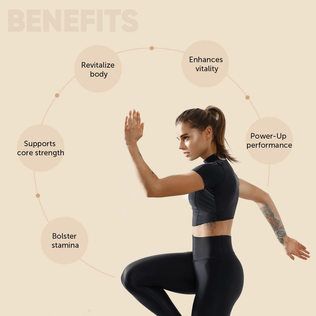 Shatavari root powder health benefits and usage instructions label view