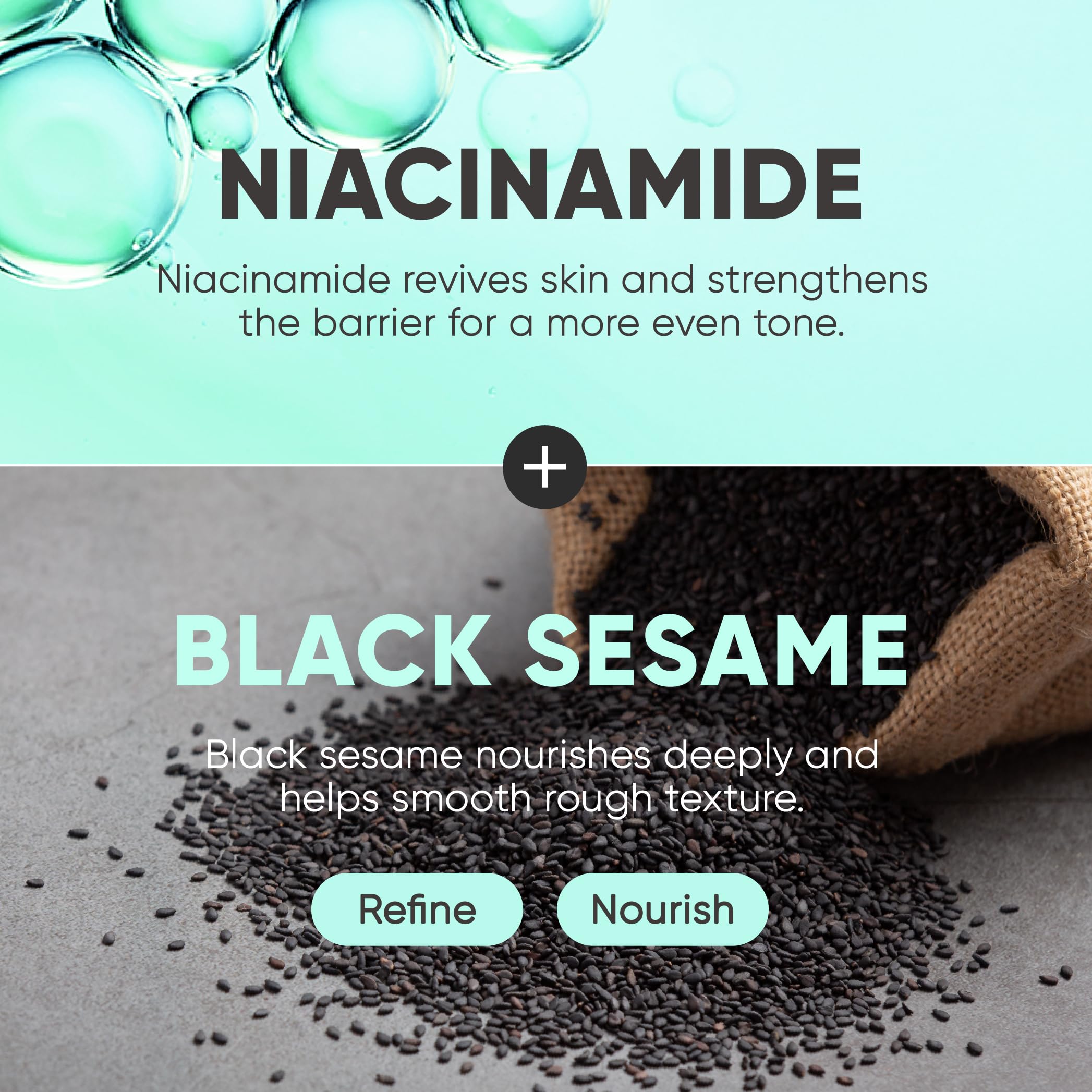 Texture demonstration of the Mars Made Niacinamide soap lather