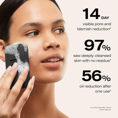 Erno Laszlo pore purifying black charcoal soap bar with Dead Sea mud ingredients