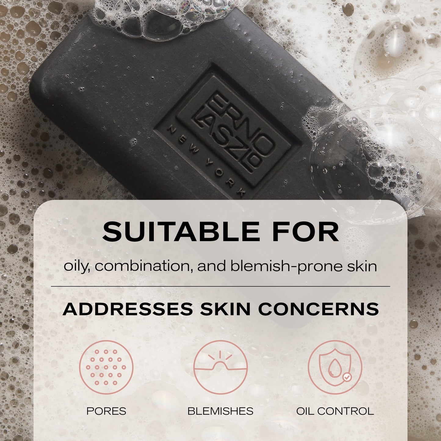 Erno Laszlo oil absorbing face wash soap bar for luxury Indian skincare routine