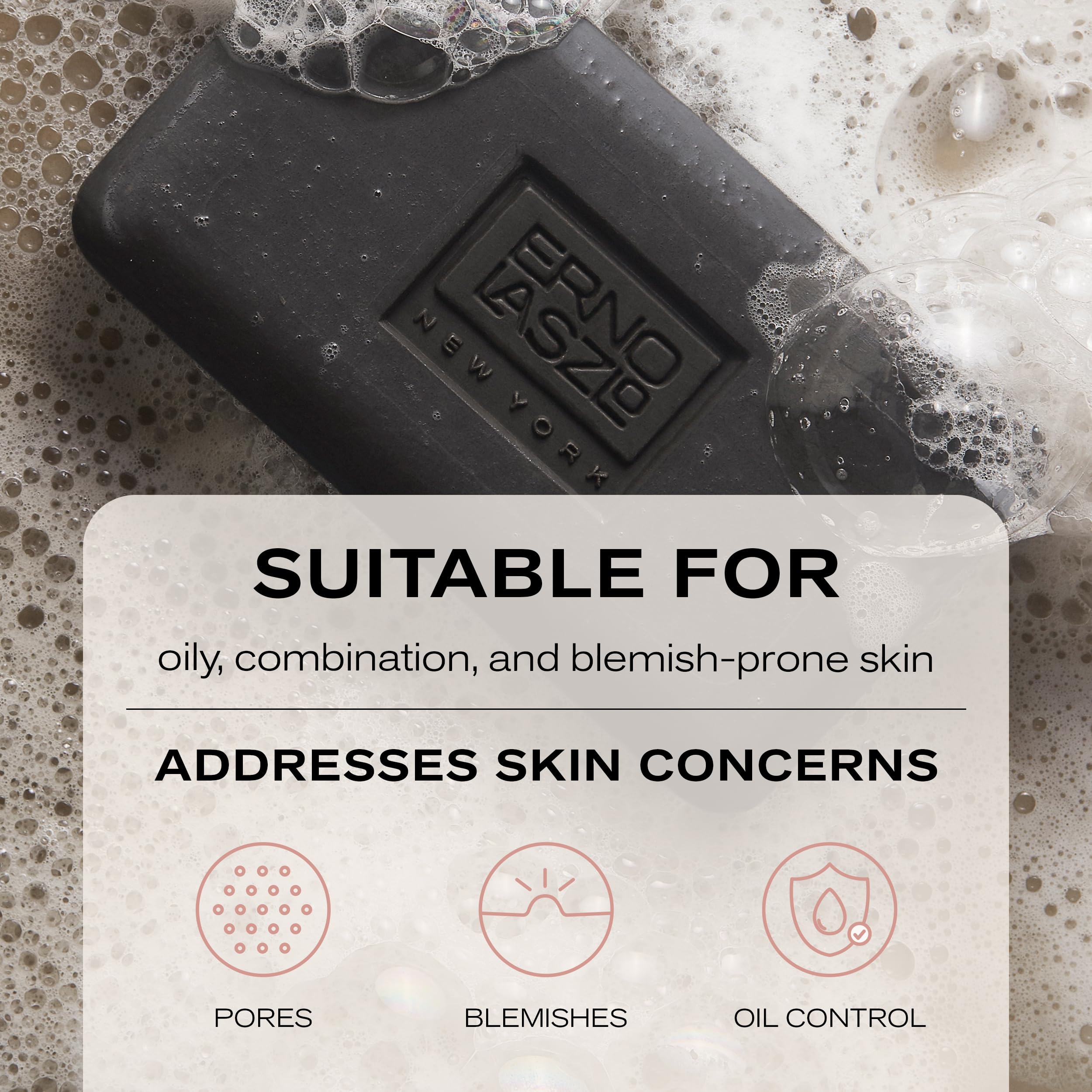 Erno Laszlo oil absorbing face wash soap bar for luxury Indian skincare routine