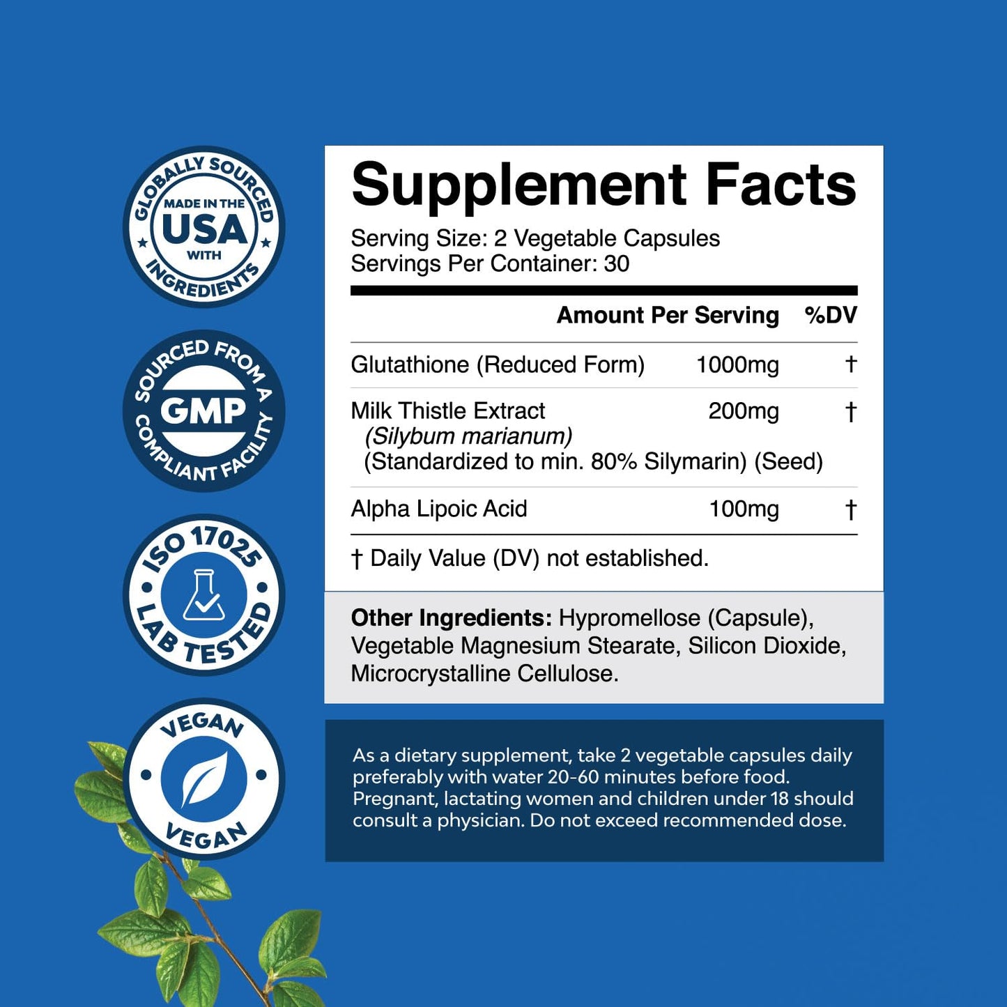 Authentic USA imported Natures Craft skin radiance capsules bottle