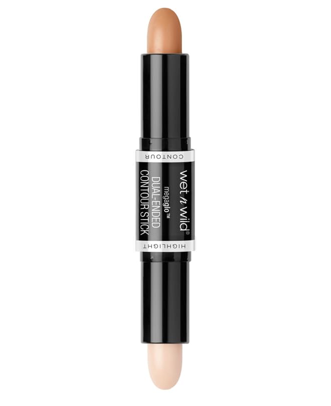 Wet n Wild contour stick showing cream contour and highlight ends