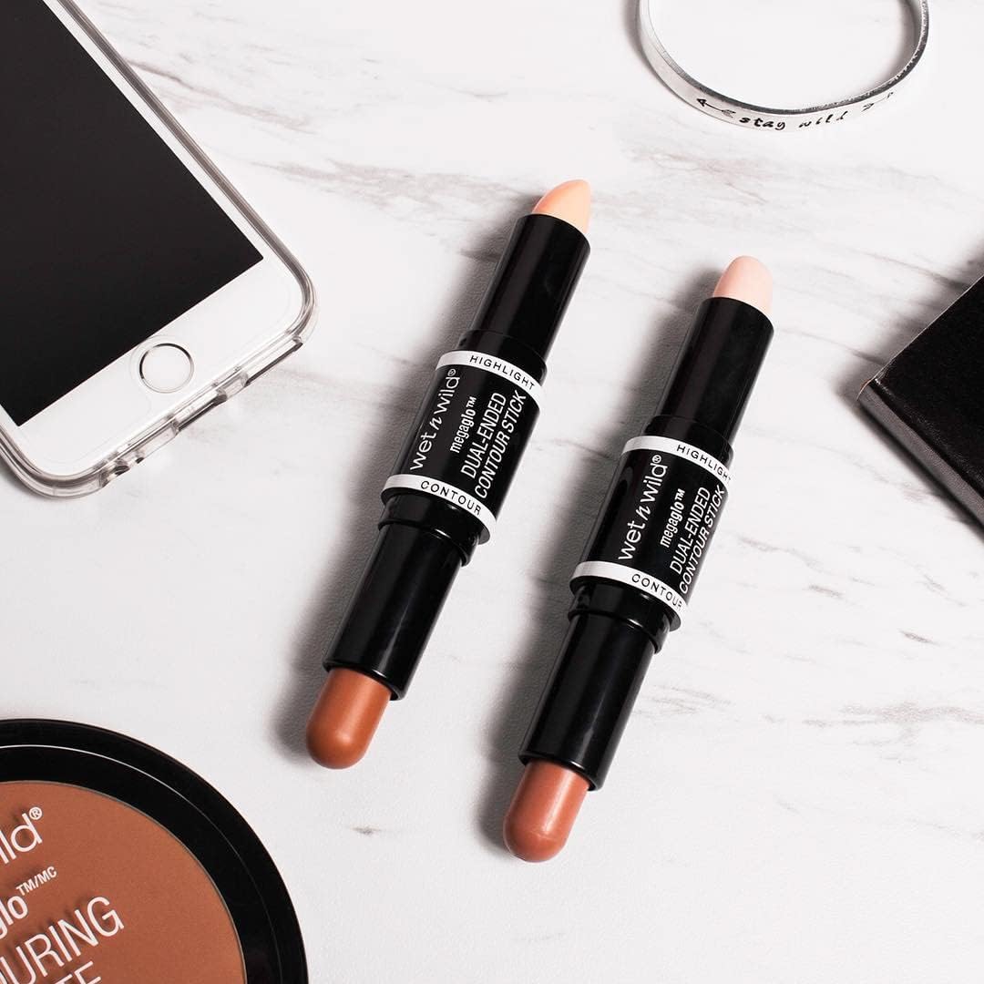 Wet n Wild Medium Tan contour stick swatch and shade details