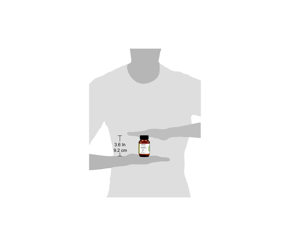 Close up of Merlion Naturals Shatavari 500mg tablet bottle packaging