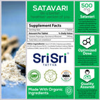 Full product packaging of Sri Sri Tattva Shatavari 60 tablets