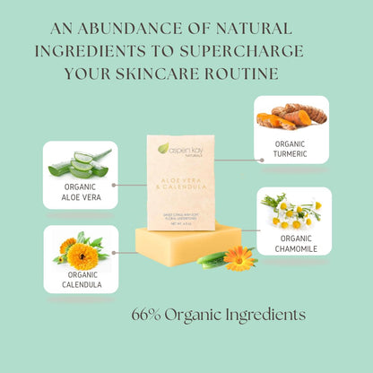 Aspen Kay Naturals USA imported artisanal skincare soap on draining dish