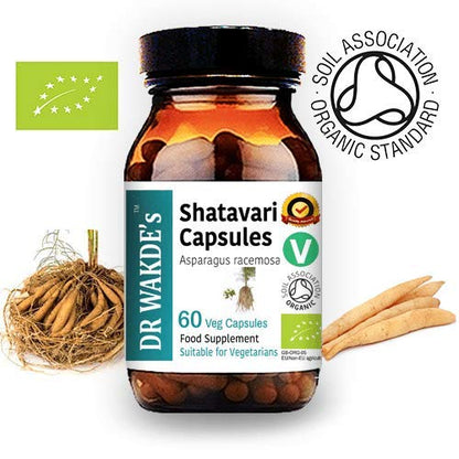 Dr Wakdes 100% Natural Shatavari supplement bottle