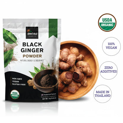 Premium Thai ginseng root powder for men energy and endurance support
