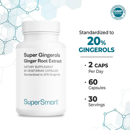 Premium USA imported ginger root capsules for anti-inflammatory immune care.