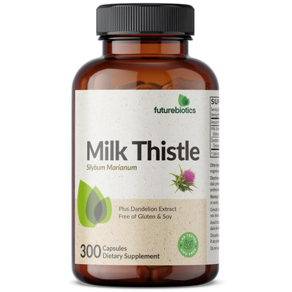 Futurebiotics liver detox capsules dietary supplement facts and ingredients