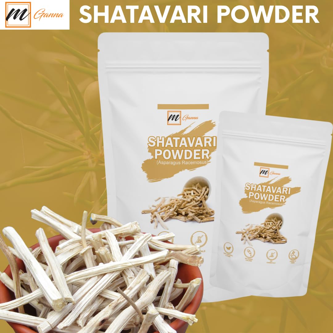 Ayurvedic Shatavari powder ingredient texture for natural DIY hair masks