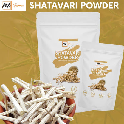Ayurvedic Shatavari powder ingredient texture for natural DIY hair masks