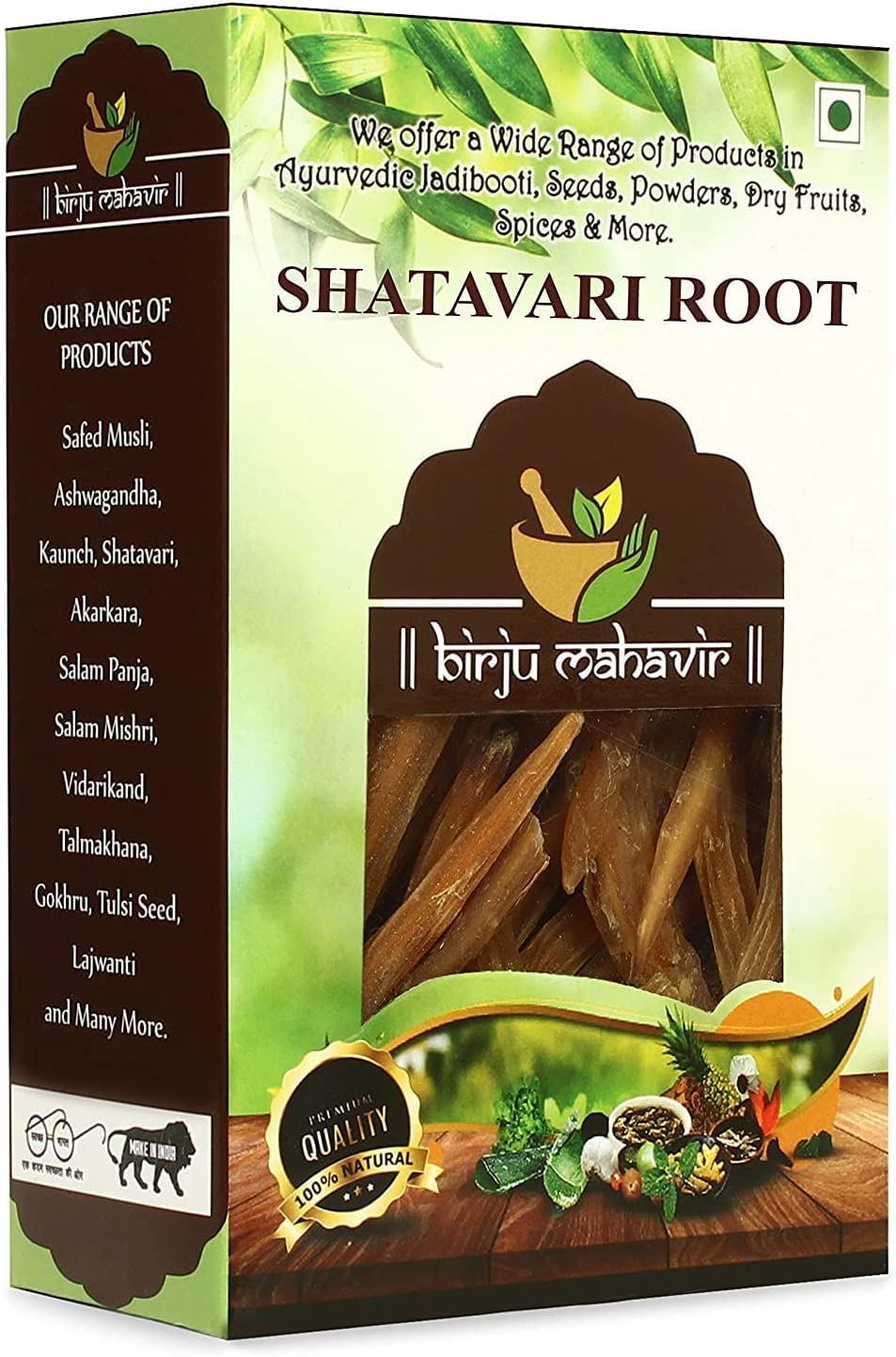 Authentic USA imported premium quality Ayurvedic Shatavari root powder for lactation support.