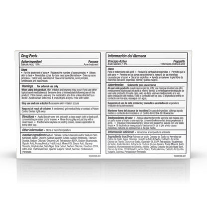 Individual wrapper of Asepxia acne face wash bar demonstrating secure packaging