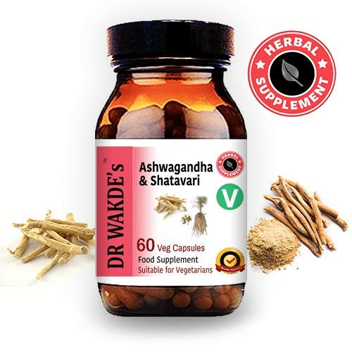 Dr Wakde's herbal supplement bottle label details