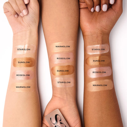 Saie Vitamin C and Squalane infused glow primer packaging detail