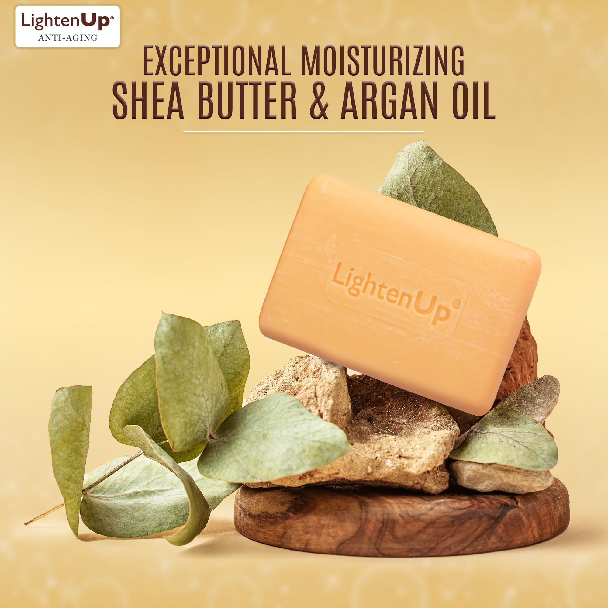 Rich creamy lather texture of the OMIC antioxidant protective skincare soap.