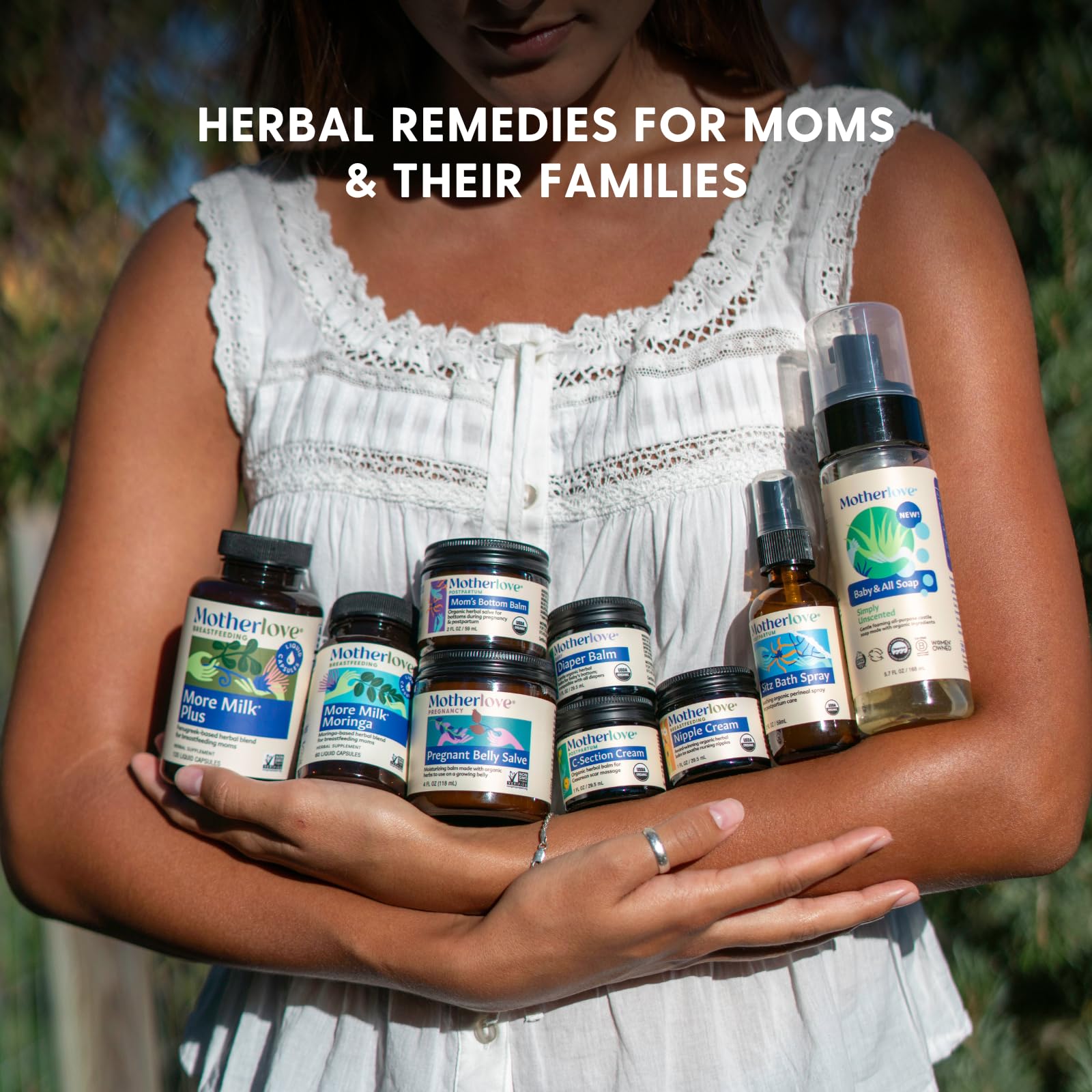 Rudra Retails authentic imported Motherlove milk supply supplement display