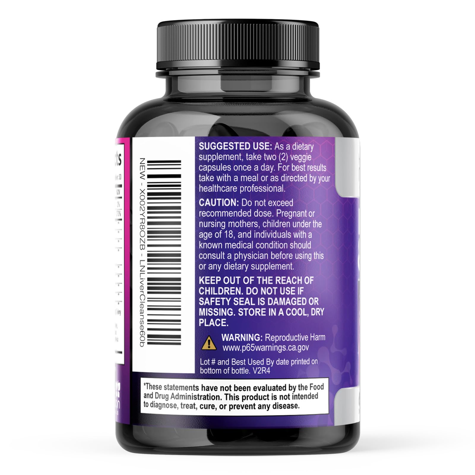 Rudra Retails authentic imported health nutrition naturals capsule bottle for complete wellness support