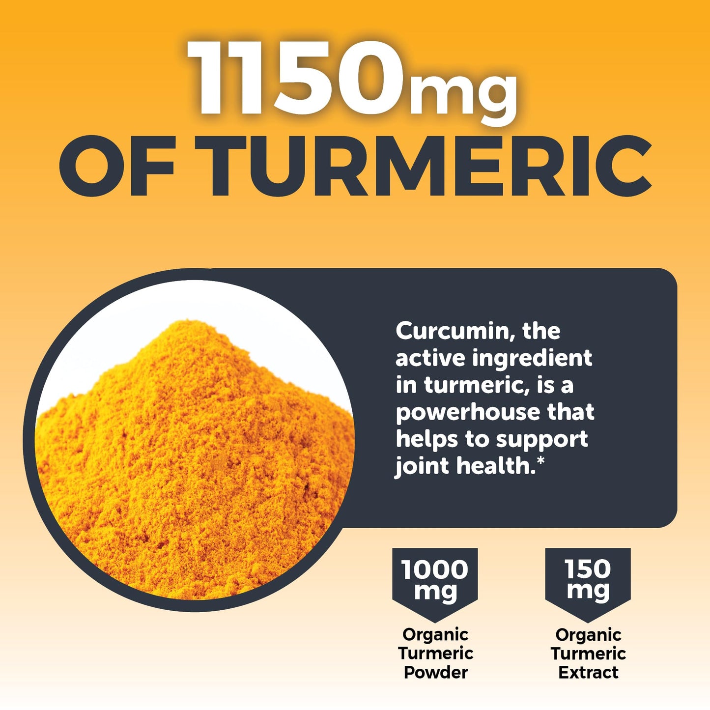 Viva Naturals daily wellness supplement with black pepper extract for enhanced curcumin absorption.
