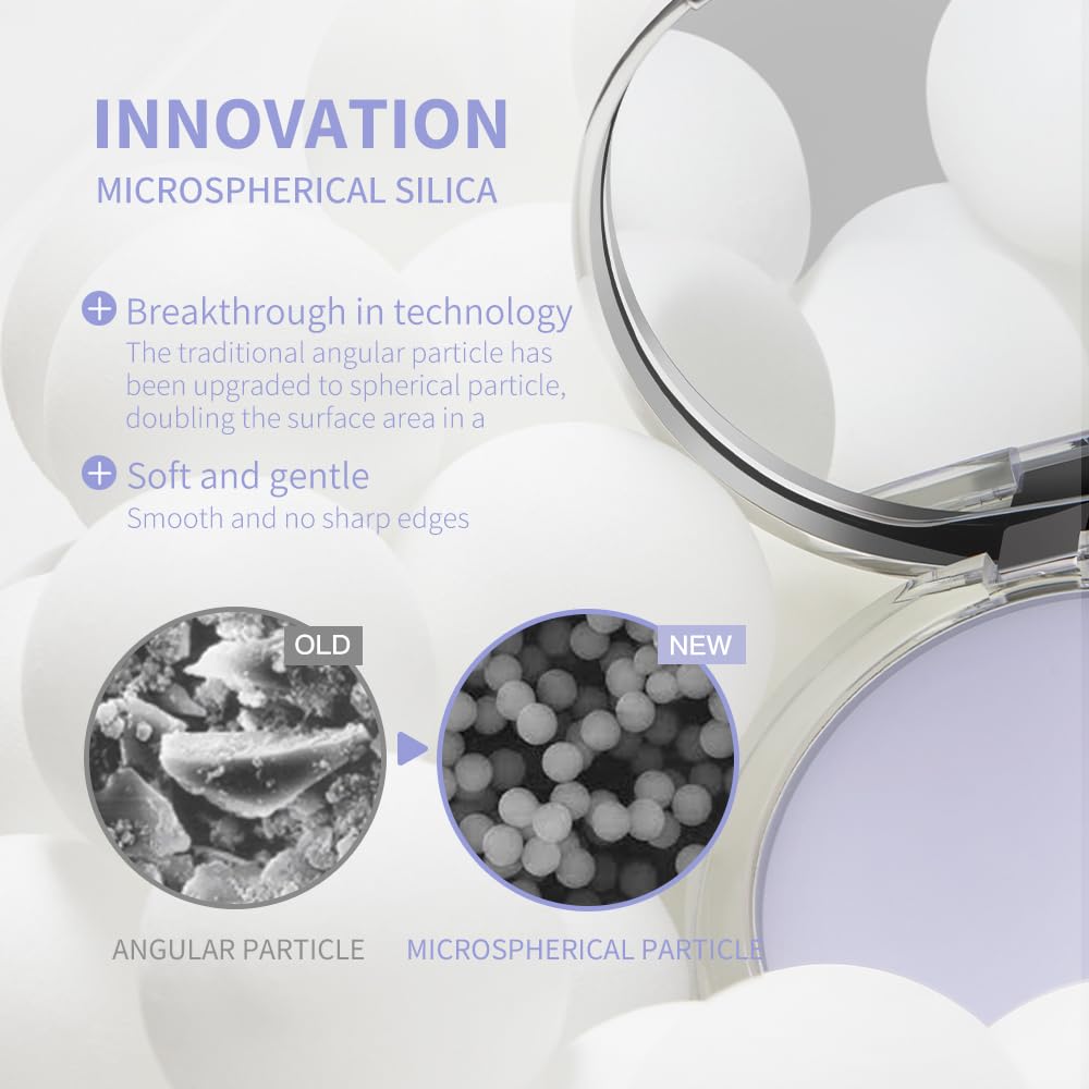 Chillab lightweight setting powder close-up of powder surface
