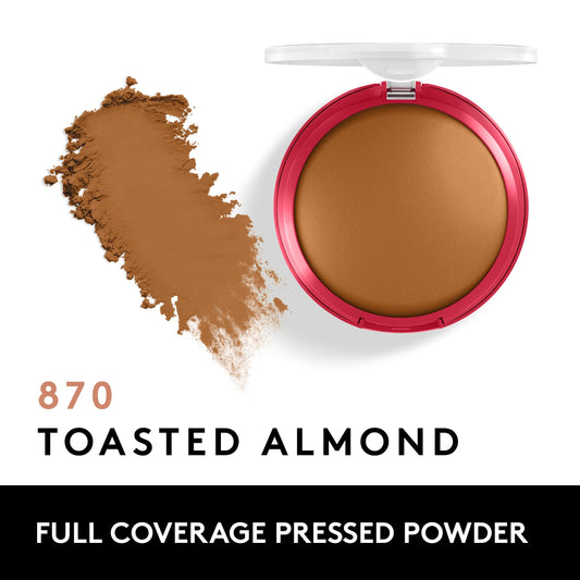 Covergirl 870 Toasted Almond pressed powder compact open