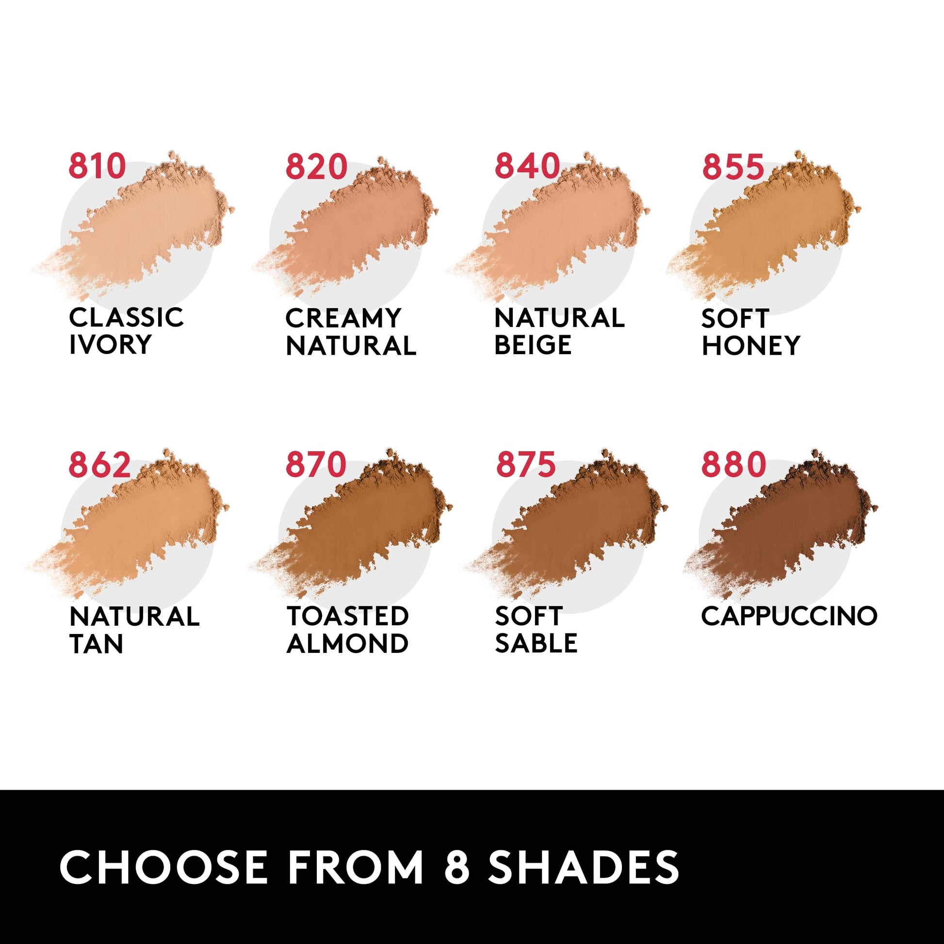 Professional beauty shot of Covergirl long-lasting pressed powder