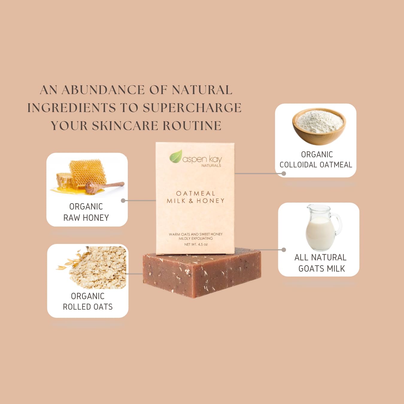 Natural goat milk and shea butter soap bar for face and body wash