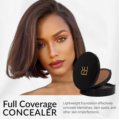 Flori Roberts full coverage foundation packaging with ingredients label